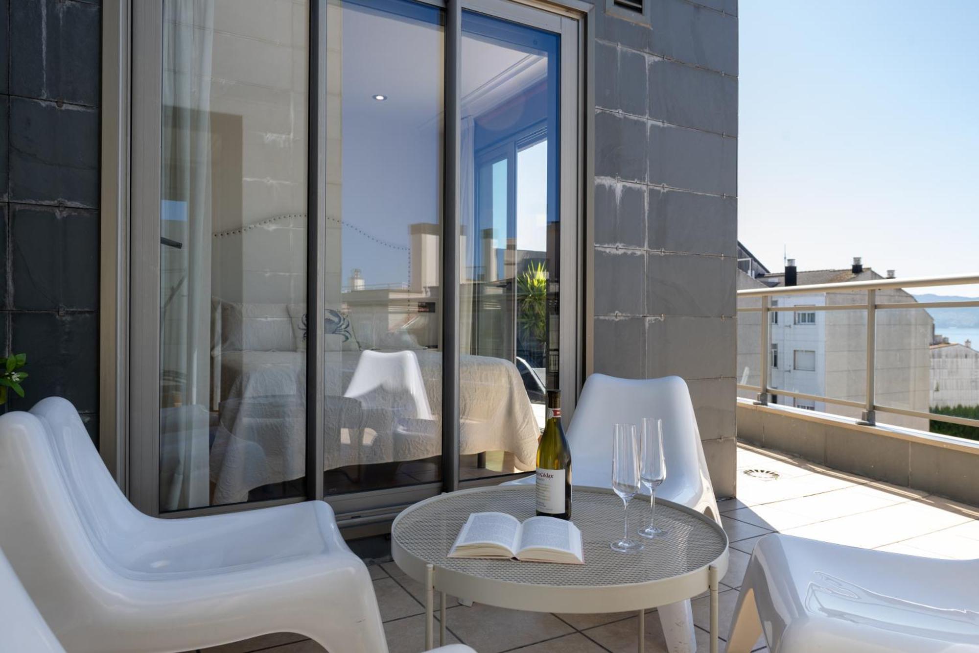 Atico De Lux Sanxenxo Apartment Ngoại thất bức ảnh