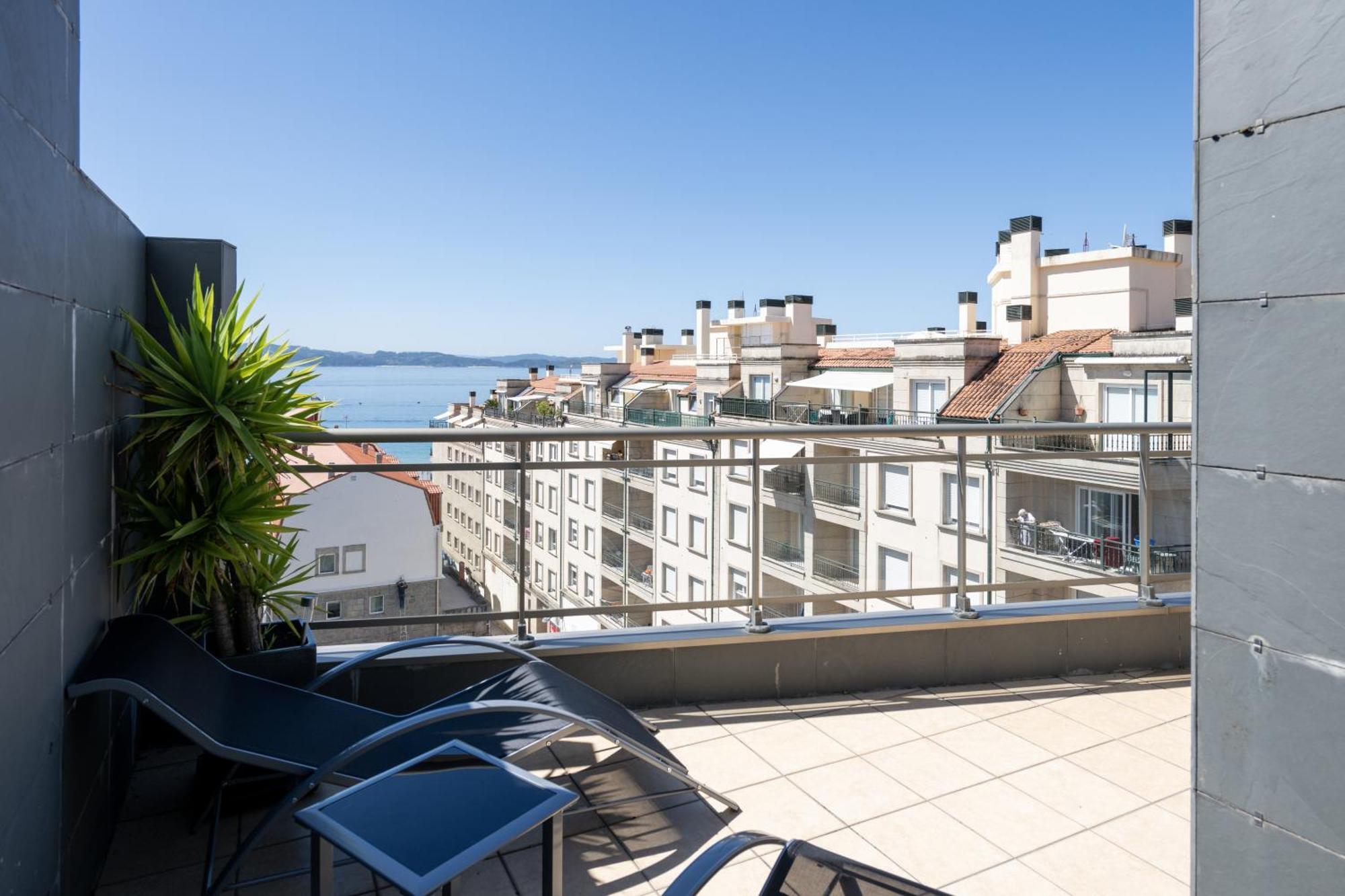 Atico De Lux Sanxenxo Apartment Ngoại thất bức ảnh